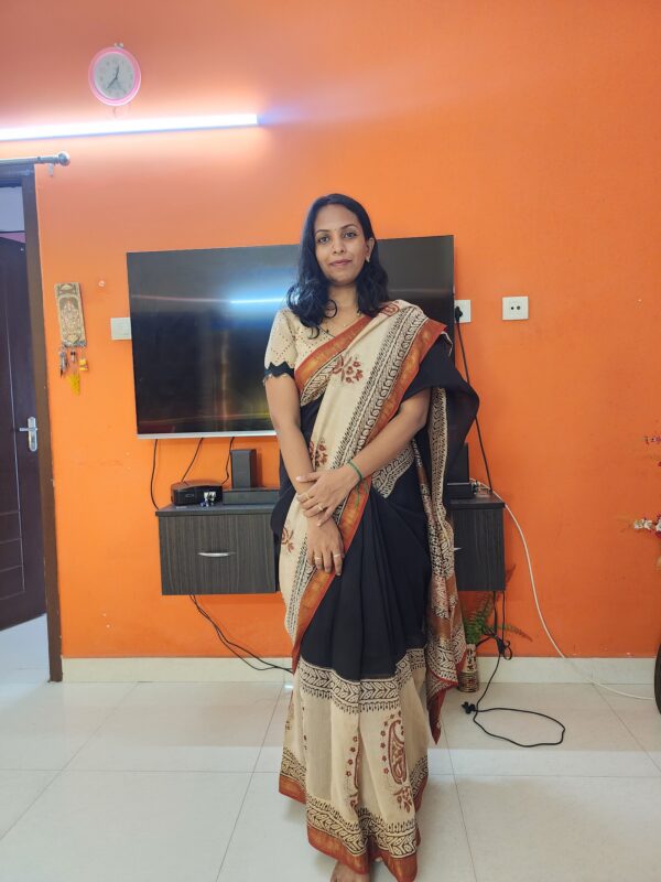 Maheshwari silk saree