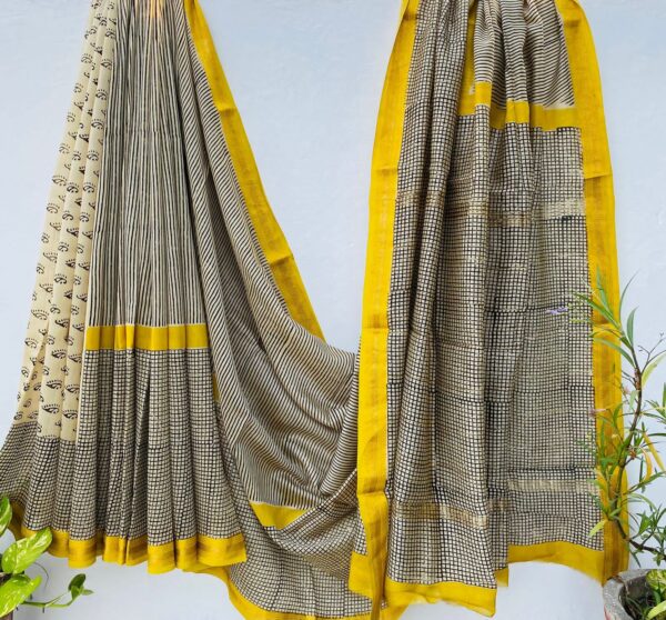 Maheshwari silk saree