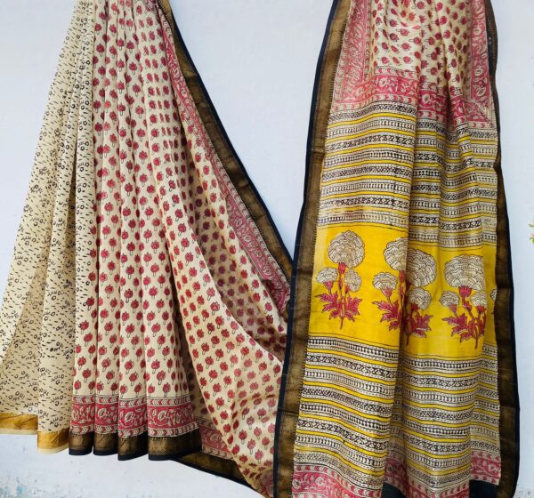 Maheshwari silk saree